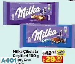 MİLKA ÇİKOLATA ÇEŞİTLERİ
